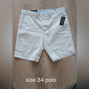 Polo by Ralph Lauren Classic White Shorts